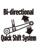 Bi-Directional Quick Shift System Bi-Directional Quick Shift System