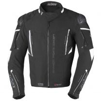 BÜSE ROCCA TEXTILE JACKET black / white