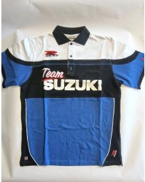 Suzuki 990F0-BLU70-00M Polo vyriški marškinėliai
