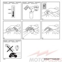 Suzuki lipdukai ( Šoniniai apsauginiai bako lipdukai nuo braižymosi ) 990D0-38G03-PAD 